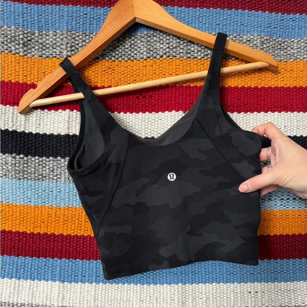 Lululemon Align Tank - Heritage 365 Camo Deep Coal Multi - Picture 13 of 16